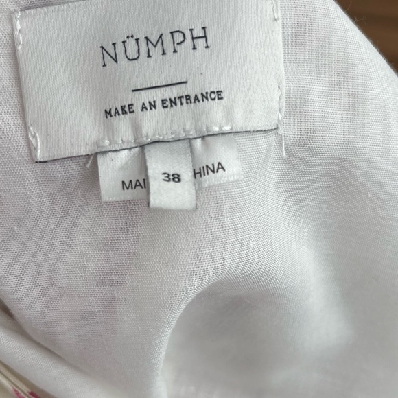 Anthropologie Numph Flamingo Patterned Kyle Dress - Picture 6 of 7